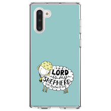 DistinctInk® Clear Shockproof Hybrid Case for Apple iPhone / Samsung Galaxy / Google Pixel - Psalm 23 - The Lord is My Shepherd