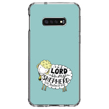 DistinctInk® Clear Shockproof Hybrid Case for Apple iPhone / Samsung Galaxy / Google Pixel - Psalm 23 - The Lord is My Shepherd