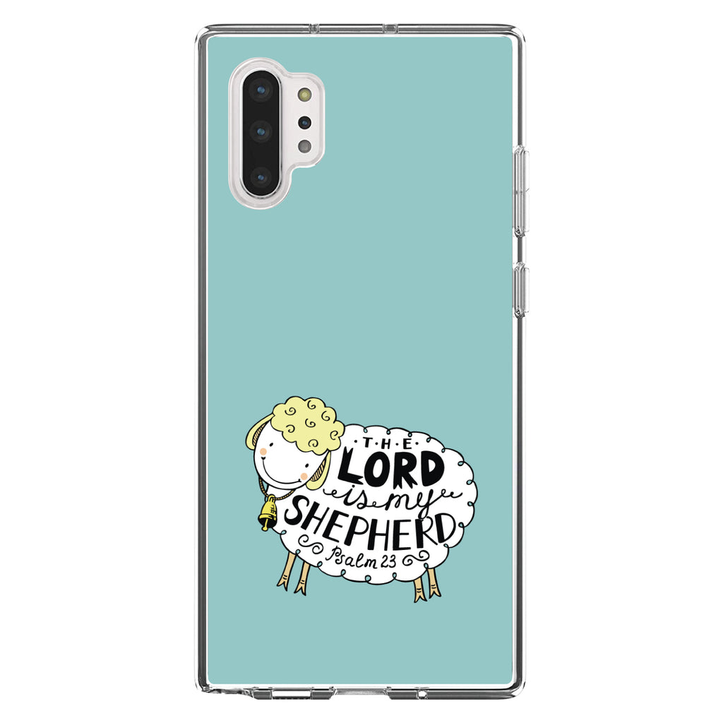 Psalm 23, The Lord is My Shepherd Clear Shockproof iPhone Case, view 10