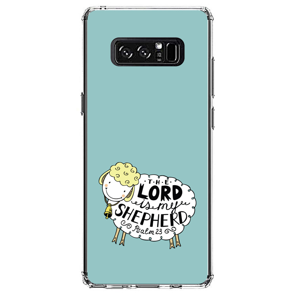 Psalm 23, The Lord is My Shepherd Clear Shockproof iPhone Case, view 12