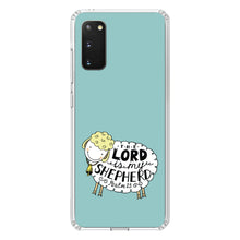 DistinctInk® Clear Shockproof Hybrid Case for Apple iPhone / Samsung Galaxy / Google Pixel - Psalm 23 - The Lord is My Shepherd
