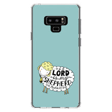 DistinctInk® Clear Shockproof Hybrid Case for Apple iPhone / Samsung Galaxy / Google Pixel - Psalm 23 - The Lord is My Shepherd