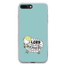 DistinctInk® Clear Shockproof Hybrid Case for Apple iPhone / Samsung Galaxy / Google Pixel - Psalm 23 - The Lord is My Shepherd
