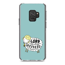 DistinctInk® Clear Shockproof Hybrid Case for Apple iPhone / Samsung Galaxy / Google Pixel - Psalm 23 - The Lord is My Shepherd