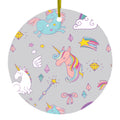 Grey Ceramic Ornament