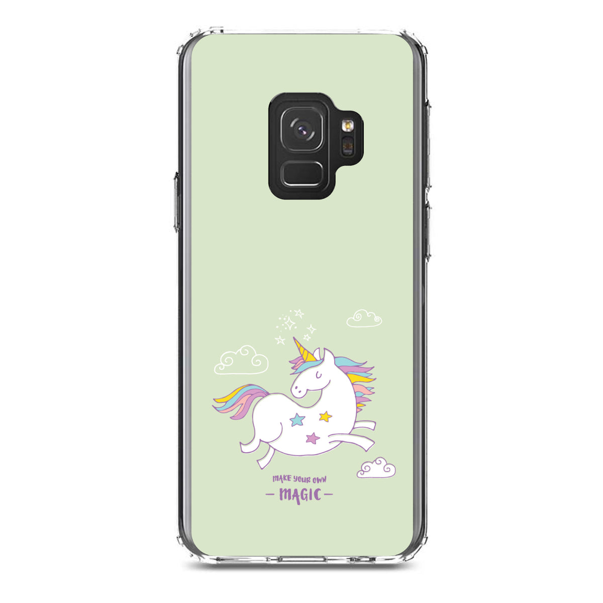 Unicorn, Make Your Own Magic Clear Shockproof iPhone Case, view 19