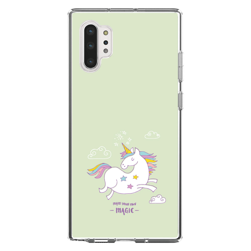 Unicorn, Make Your Own Magic Clear Shockproof iPhone Case, view 10