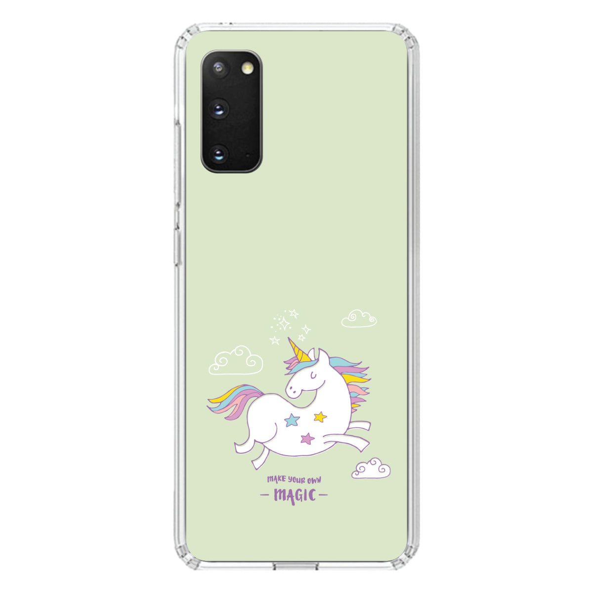 Unicorn, Make Your Own Magic Clear Shockproof iPhone Case, view 14