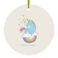 Magic Is All Around Us Ceramic Ornament