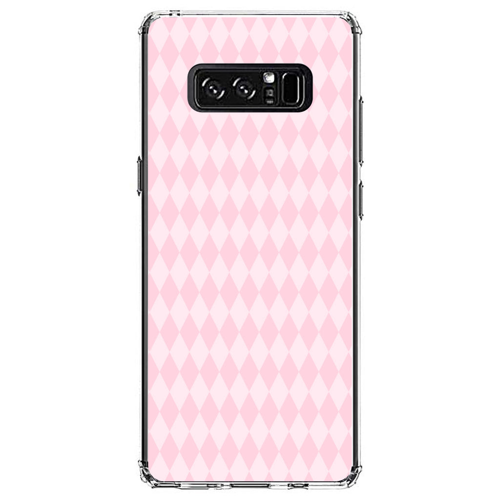 Pink Diamond Pattern Clear Shockproof iPhone Case, view 12