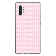 DistinctInk® Clear Shockproof Hybrid Case for Apple iPhone / Samsung Galaxy / Google Pixel - Pink Diamond Pattern