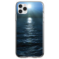 Blue Water Ocean Horizon Clear Shockproof iPhone Case