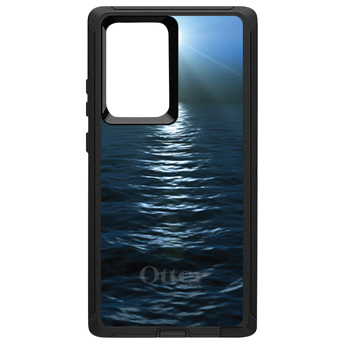 Blue Water Ocean Horizon OtterBox Defender Case for iPhone & Galaxy, view 13