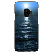 DistinctInk® Hard Plastic Snap-On Case for Apple iPhone or Samsung Galaxy - Blue Water Ocean Horizon