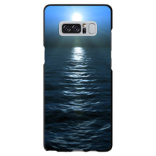 DistinctInk® Hard Plastic Snap-On Case for Apple iPhone or Samsung Galaxy - Blue Water Ocean Horizon