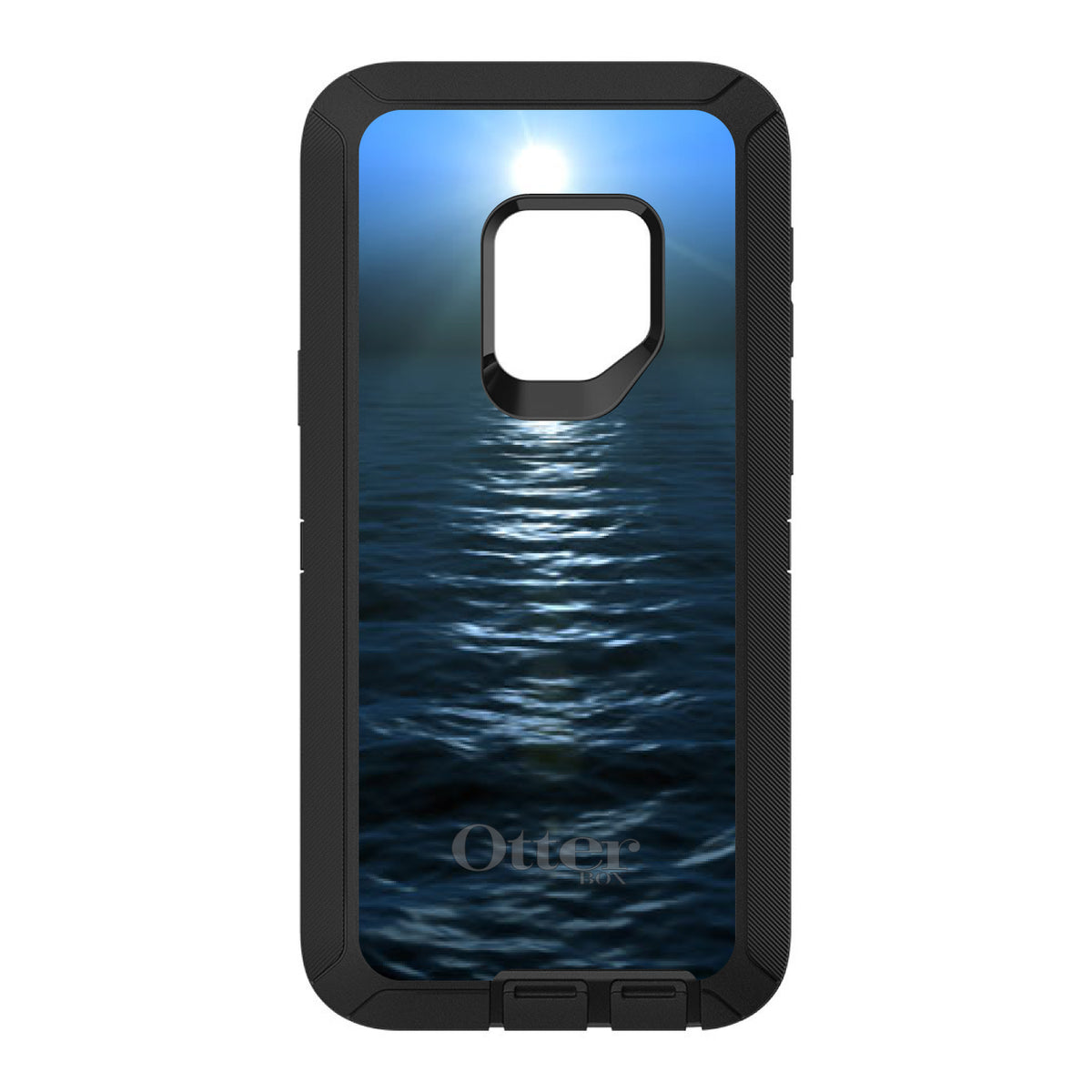 Blue Water Ocean Horizon OtterBox Defender Case for iPhone & Galaxy, view 11