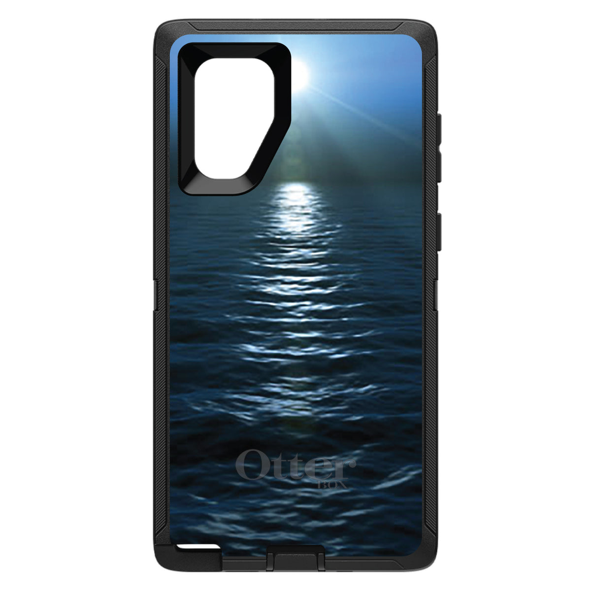 Blue Water Ocean Horizon OtterBox Defender Case for iPhone & Galaxy, view 15
