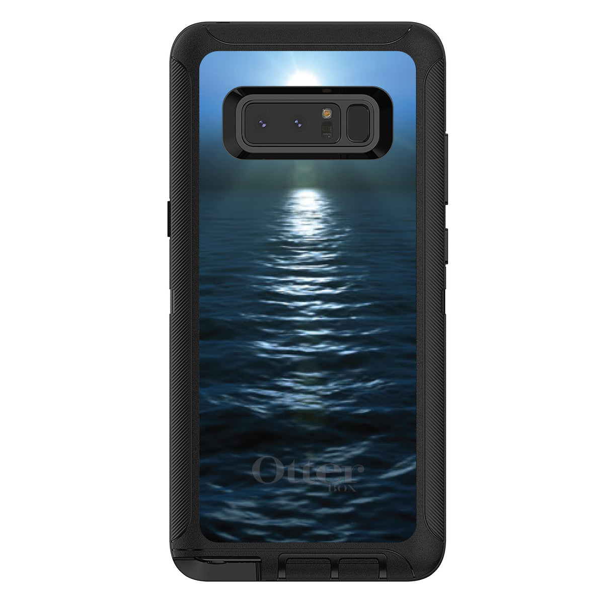 Blue Water Ocean Horizon OtterBox Defender Case for iPhone & Galaxy, view 17