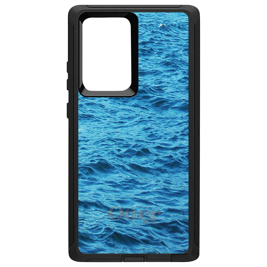 Blue Water Ocean Waves OtterBox Defender Case for iPhone & Galaxy, view 13