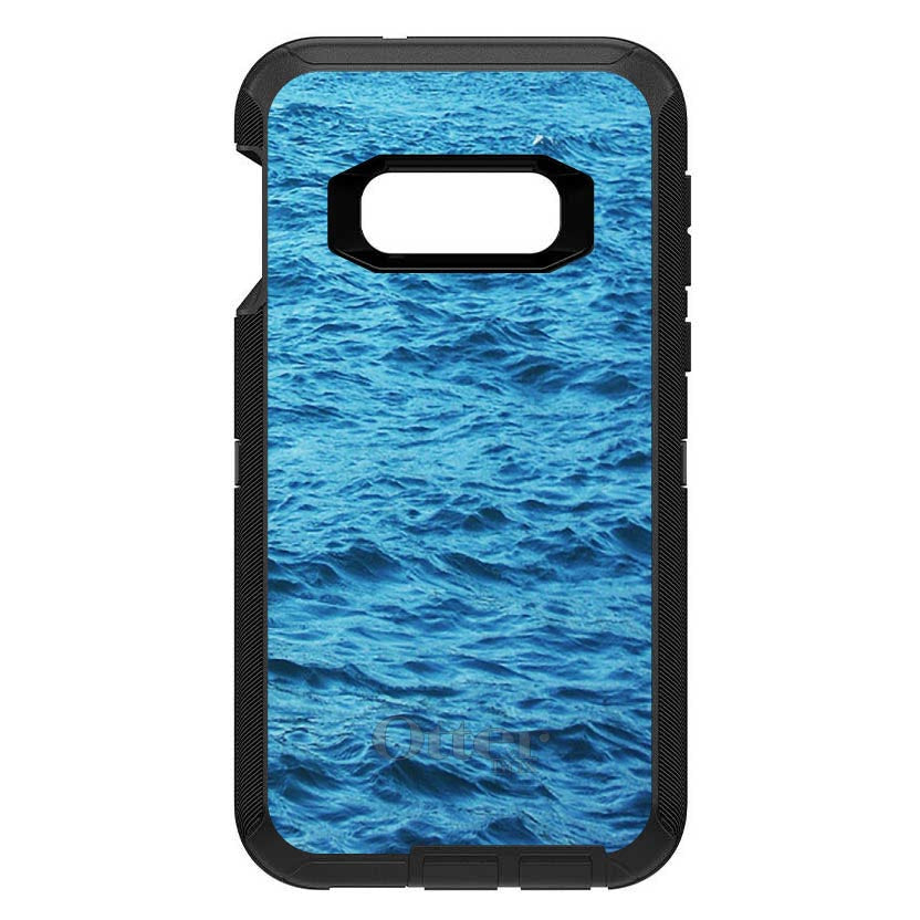 Blue Water Ocean Waves OtterBox Defender Case for iPhone & Galaxy, view 10
