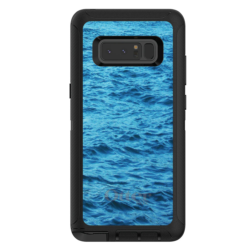 Blue Water Ocean Waves OtterBox Defender Case for iPhone & Galaxy, view 17