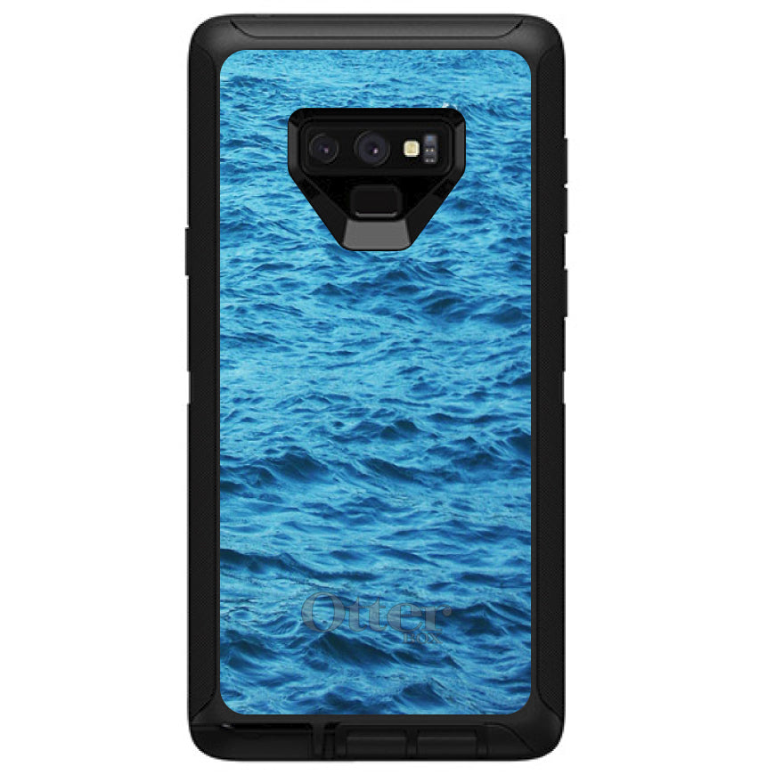 Blue Water Ocean Waves OtterBox Defender Case for iPhone & Galaxy, view 16
