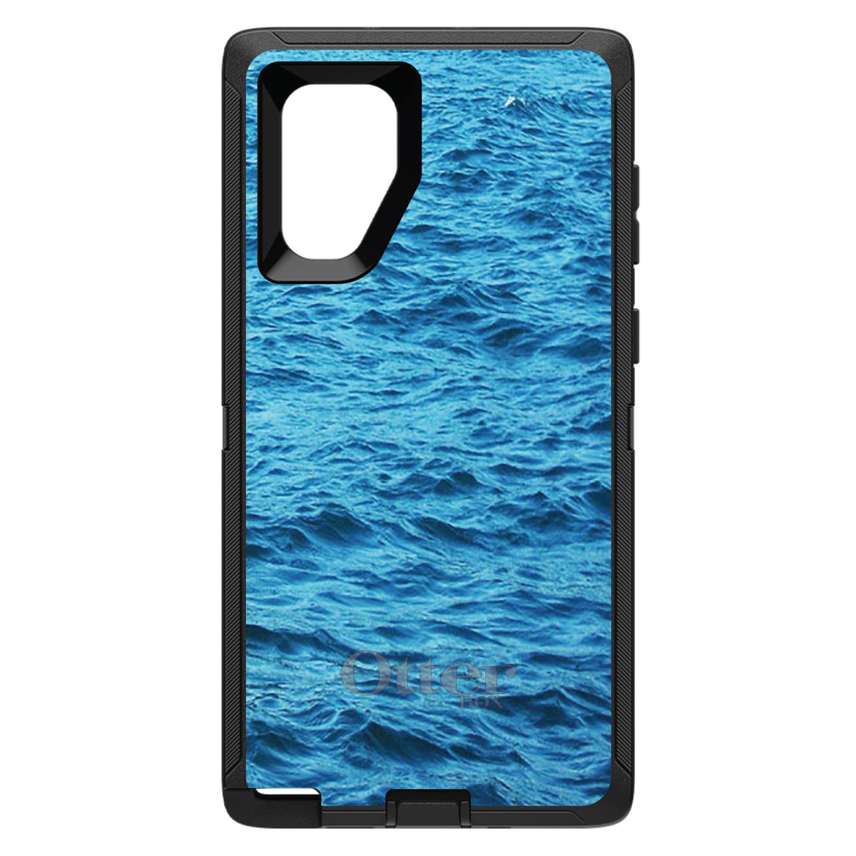 Blue Water Ocean Waves OtterBox Defender Case for iPhone & Galaxy, view 15