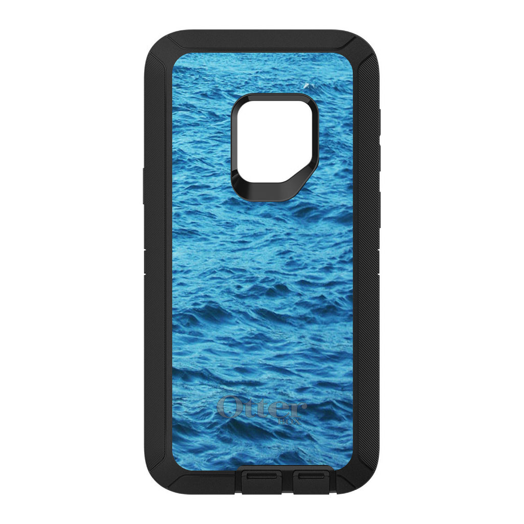 Blue Water Ocean Waves OtterBox Defender Case for iPhone & Galaxy, view 11