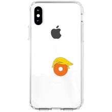 DistinctInk® Clear Shockproof Hybrid Case for Apple iPhone / Samsung Galaxy / Google Pixel - NO - White Anti Trump
