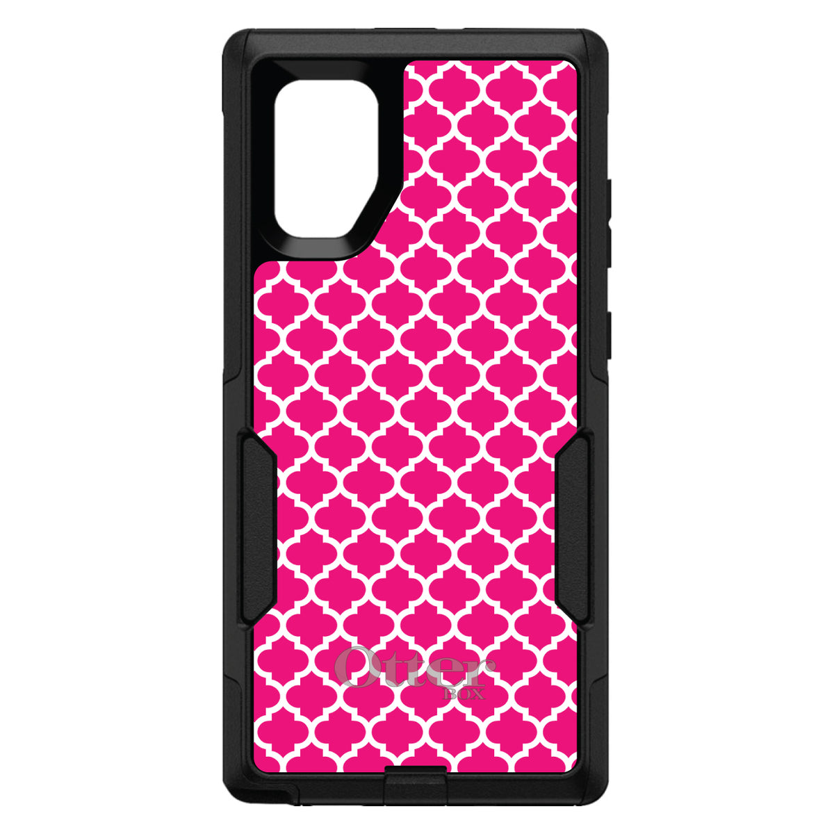 Hot Pink White Moroccan Lattice OtterBox Commuter Case for iPhone & Galaxy, view 14