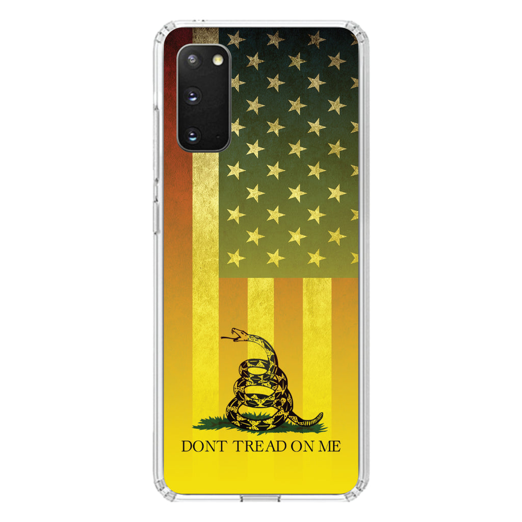 US Flag / Gadsden Flag, Don't Tread on Me Clear Shockproof iPhone Case, view 15