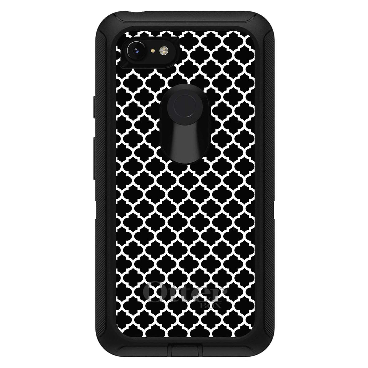 Hot Pink White Moroccan Lattice OtterBox Defender Case for iPhone & Galaxy, view 18