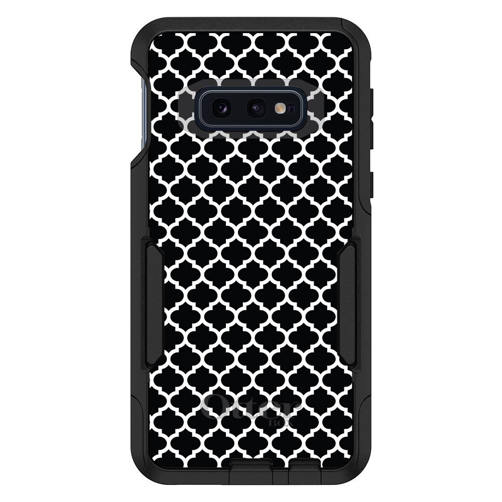Black White Moroccan Lattice OtterBox Commuter Case for iPhone & Galaxy, view 8