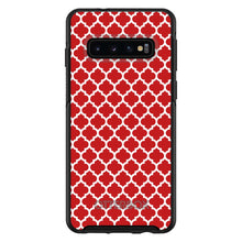 Red White Moroccan Lattice OtterBox Symmetry Case for iPhone & Galaxy
