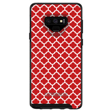 Red White Moroccan Lattice OtterBox Symmetry Case for iPhone & Galaxy