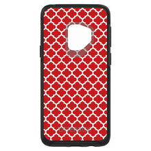Red White Moroccan Lattice OtterBox Symmetry Case for iPhone & Galaxy