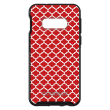 Red White Moroccan Lattice OtterBox Symmetry Case for iPhone & Galaxy