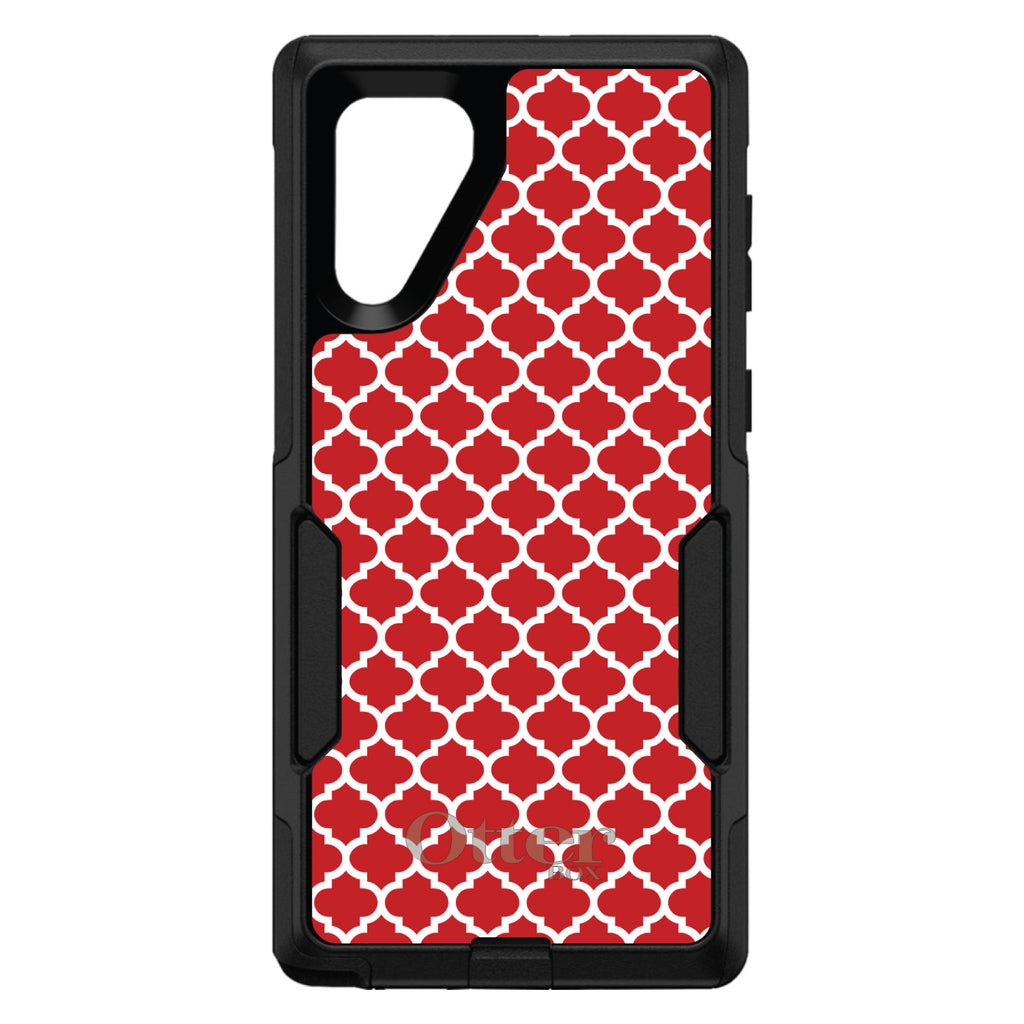 Red White Moroccan Lattice OtterBox Commuter Case for iPhone & Galaxy, view 13