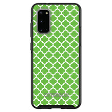 DistinctInk™ OtterBox Symmetry Series Case for Apple iPhone / Samsung Galaxy / Google Pixel - Green White Moroccan Lattice