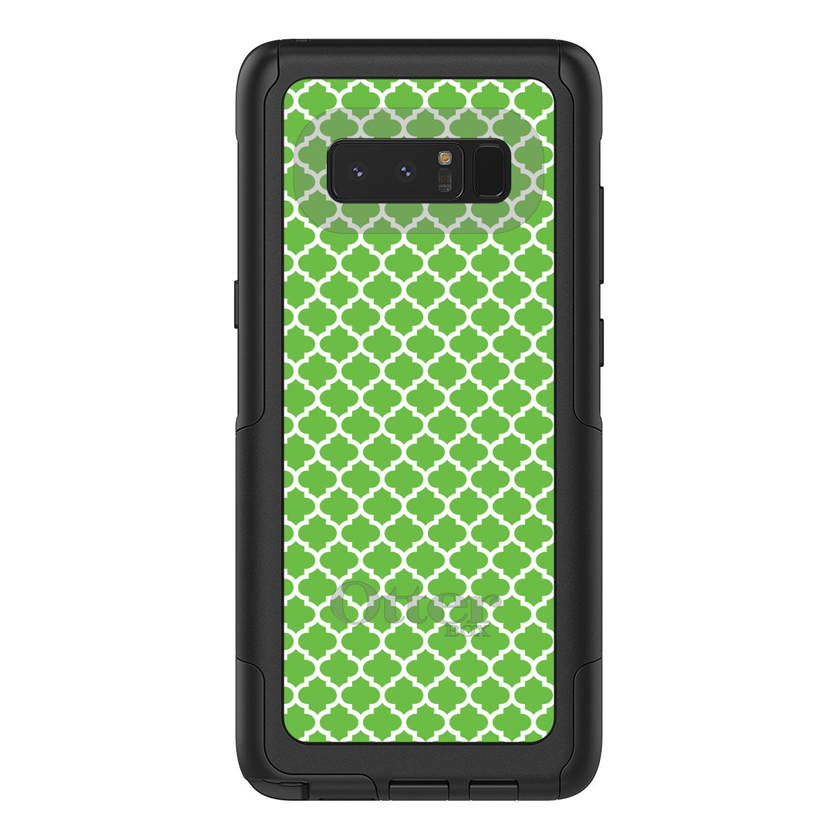 Green White Moroccan Lattice OtterBox Commuter Case for iPhone & Galaxy, view 16