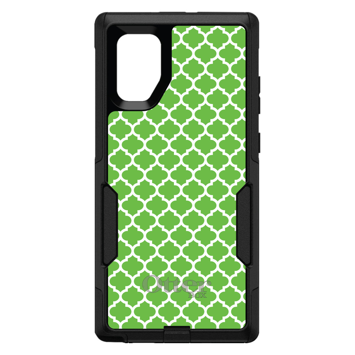 Green White Moroccan Lattice OtterBox Commuter Case for iPhone & Galaxy, view 14