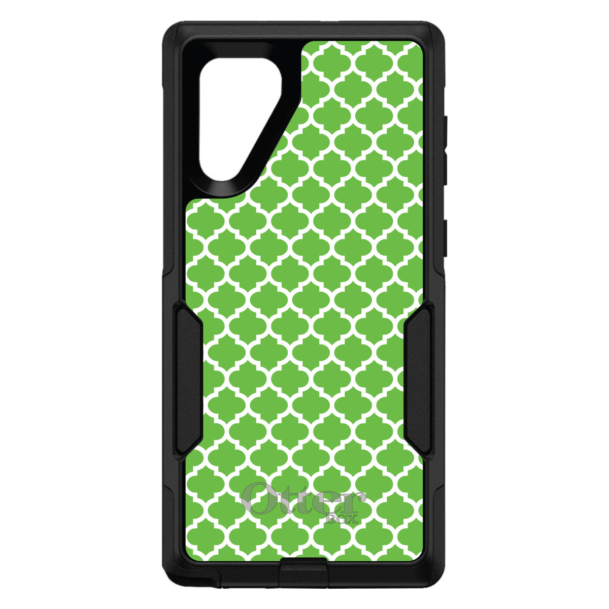 Green White Moroccan Lattice OtterBox Commuter Case for iPhone & Galaxy, view 13