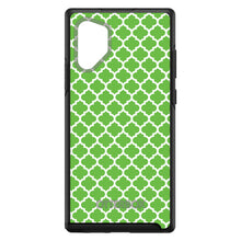 DistinctInk™ OtterBox Symmetry Series Case for Apple iPhone / Samsung Galaxy / Google Pixel - Green White Moroccan Lattice
