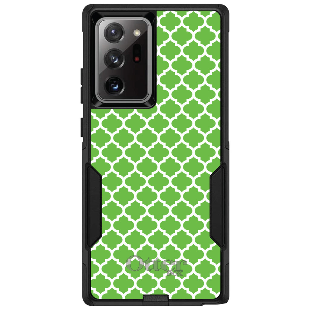 Green White Moroccan Lattice OtterBox Commuter Case for iPhone & Galaxy, view 12