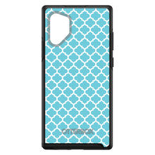 Light Blue White Moroccan Lattice OtterBox Symmetry Case for iPhone & Galaxy