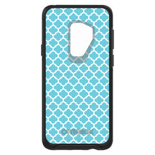 Light Blue White Moroccan Lattice OtterBox Symmetry Case for iPhone & Galaxy