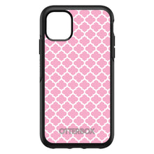 Pink White Moroccan Lattice OtterBox Symmetry Case for iPhone & Galaxy