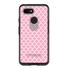 Pink White Moroccan Lattice OtterBox Symmetry Case for iPhone & Galaxy