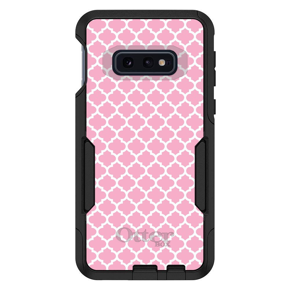 Pink White Moroccan Lattice OtterBox Commuter Case for iPhone & Galaxy, view 8
