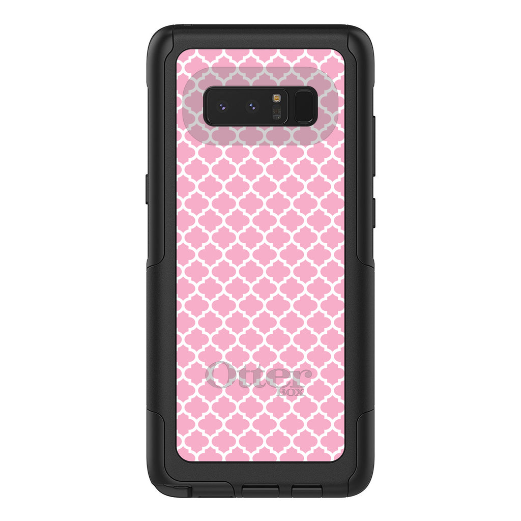 Pink White Moroccan Lattice OtterBox Commuter Case for iPhone & Galaxy, view 16